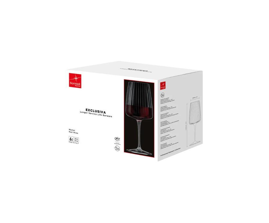 Kozarec Exclusiva za vino / 540ml / 6kos