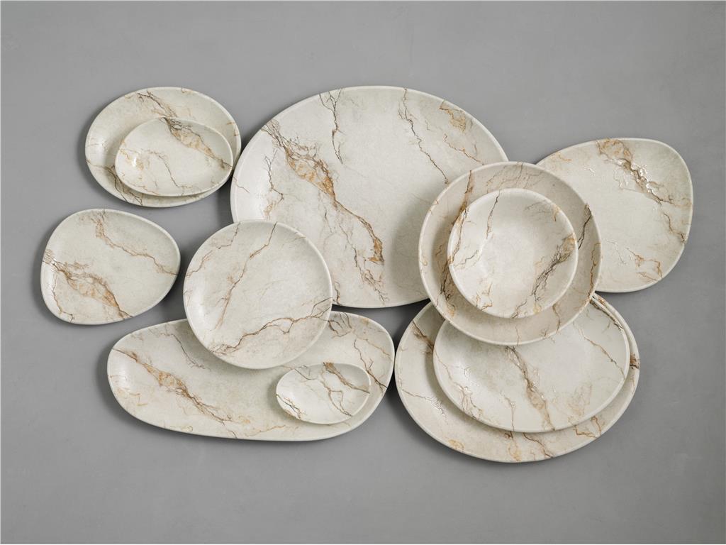 Granix plitki krožnik Gourmet / 30cm / 6kos