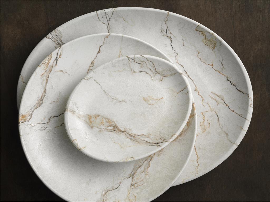 Granix globoki krožnik Bloom / 25cm / 1300ml / 6kos