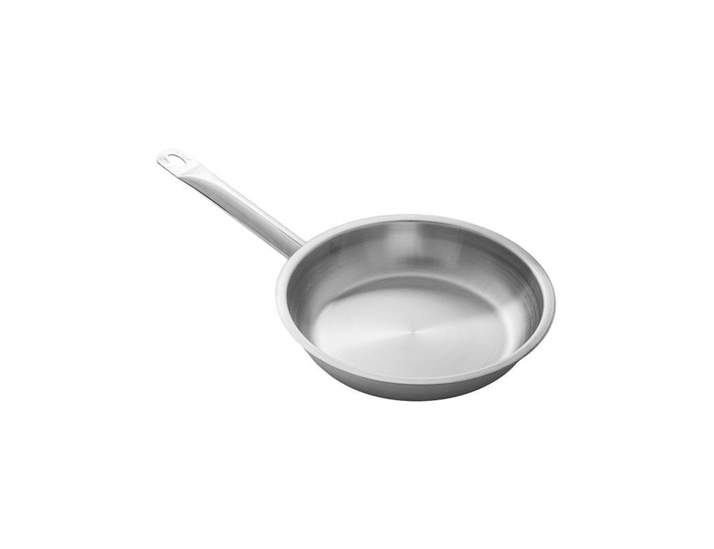 Ponev iz nerjavečega jekla / 24cm / 1mm / indukcija