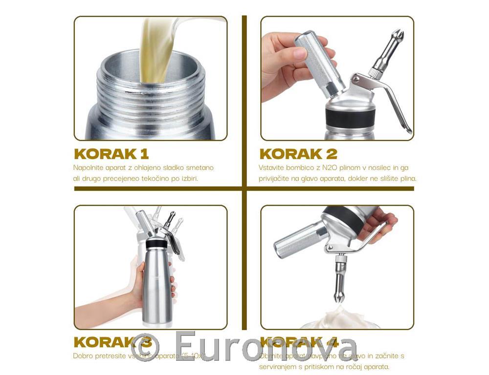 Bombice za smetano / N2O / 10kos