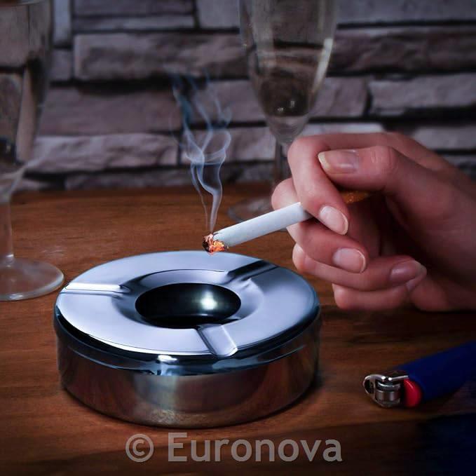 Pepelnik / 10cm / vetrna zaščita / nerjaveče jeklo / Royal