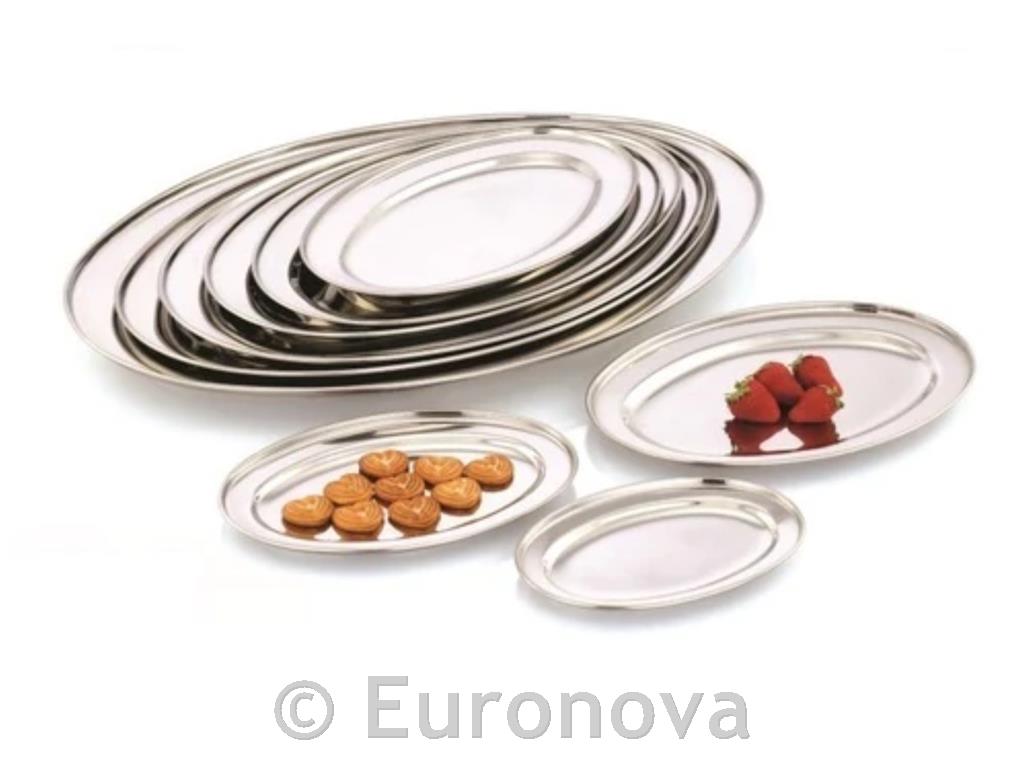 Servirni pladenj / 45cm / srebrn / Royal
