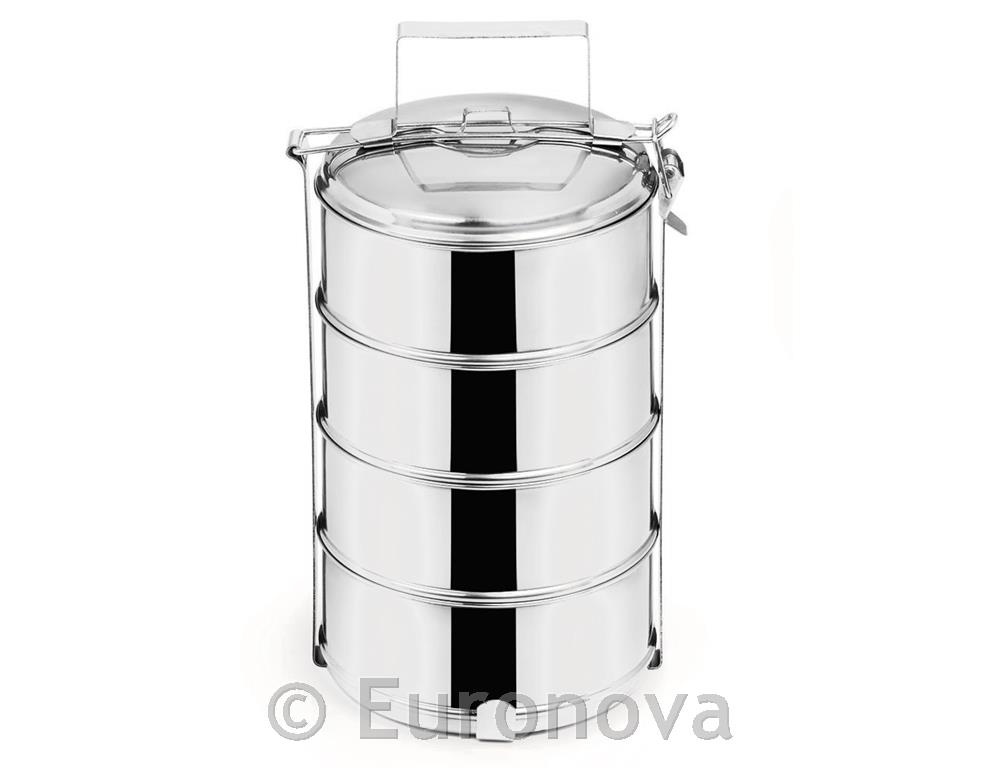 Menažna posoda Royal / 4-delna / 18x7cm / 4x1l
