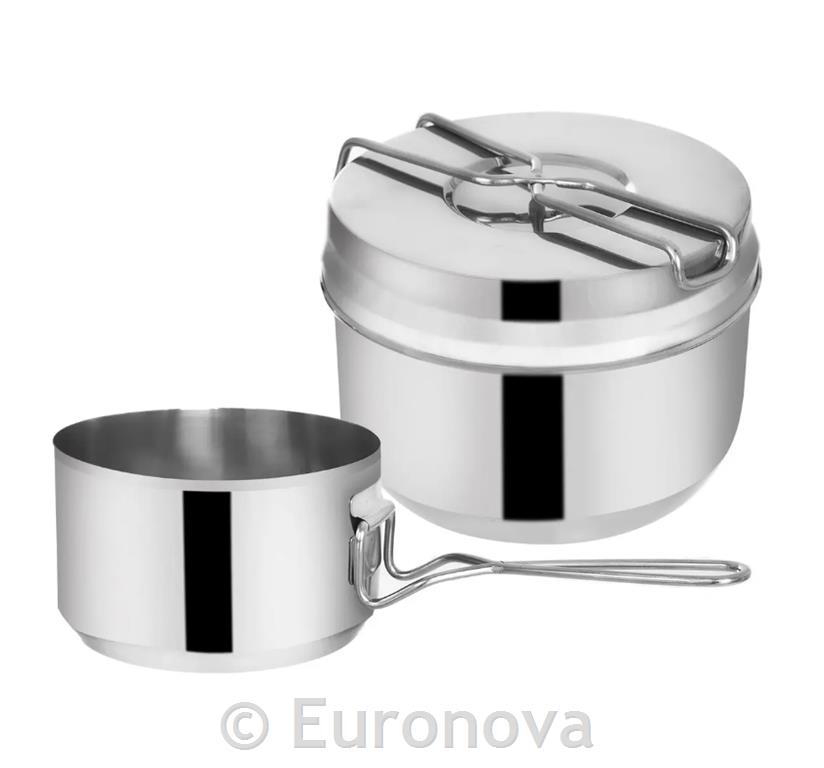 Menažna posoda Royal / 1-delna / 15x11cm / 1x 1.5L + 1x 0.9L