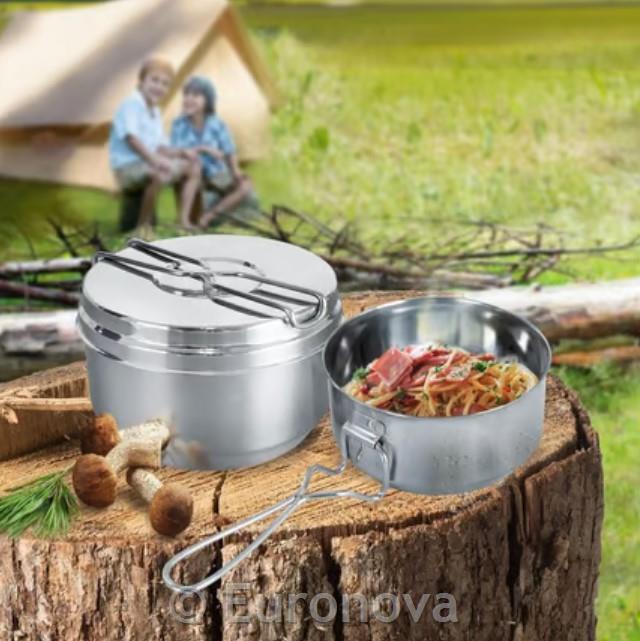 Menažna posoda Royal / 1-delna / 15x11cm / 1x 1.5L + 1x 0.9L