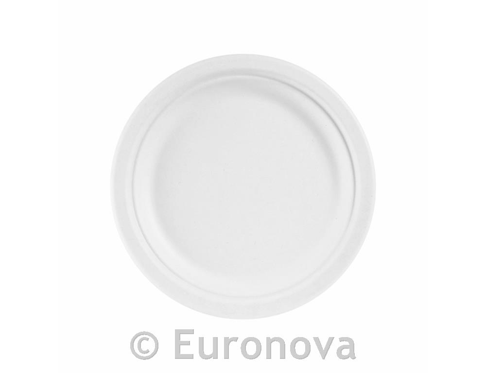 Eko krožnik okrogel / 23cm / 50kos