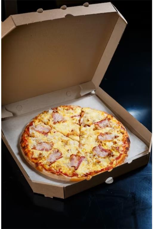 Pizza škatla / 30x30x4cm / 100 kos / kraft