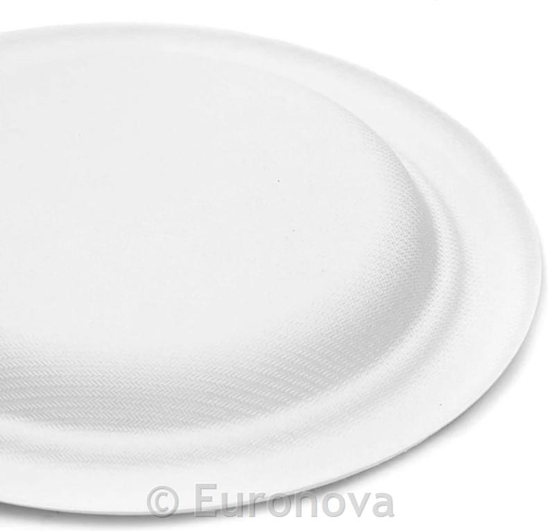 Eko krožnik oval / 26x19cm / 50kos