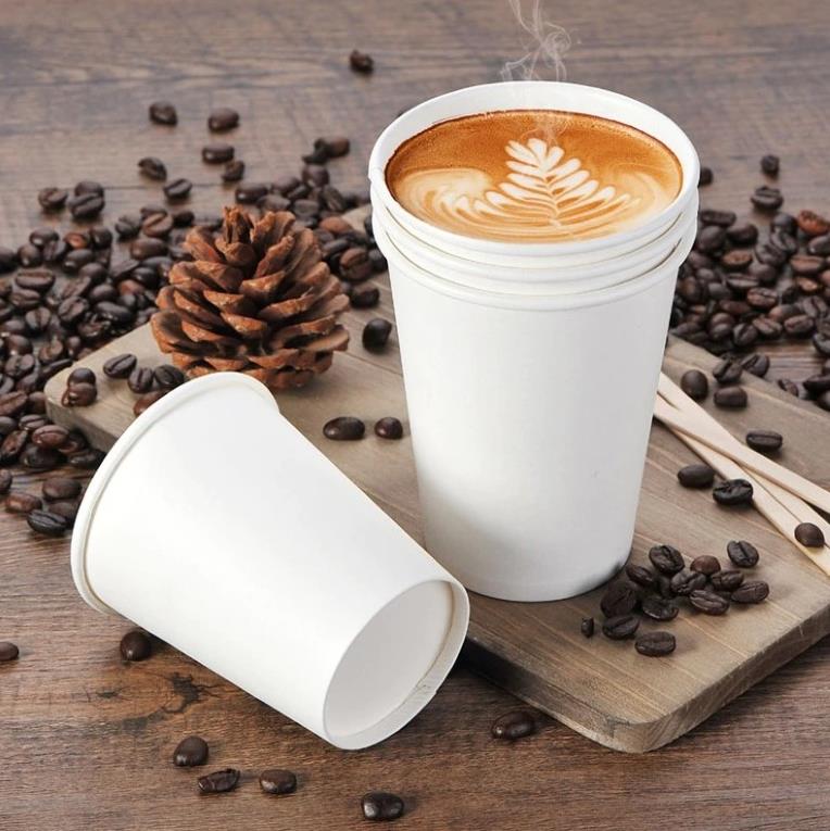 Coffee to go lonček / 240ml / 80mm / beli / 50kos