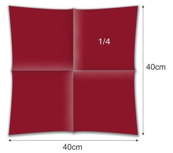 Servieti / Airlaid / 40x40cm / bordeaux / 50kos