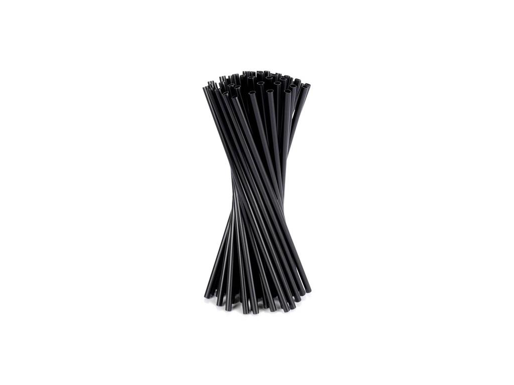 Slamice / multi use / 6x200mm / črne / 500kos