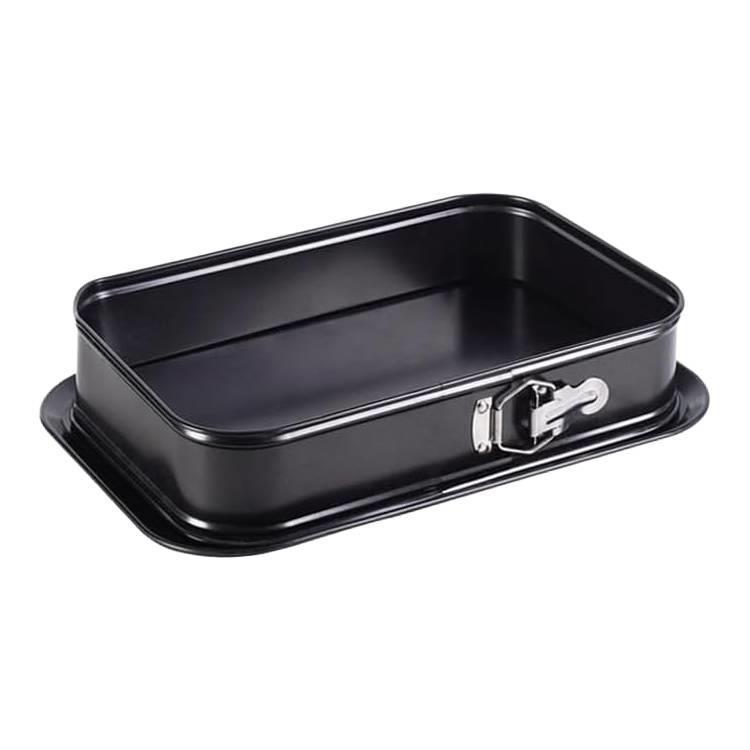 Pekač za torto / pravokoten / z zaponko / 39x28x8cm