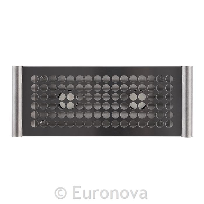 Servirni grelec za hrano / 2 svečki / 34x13cm