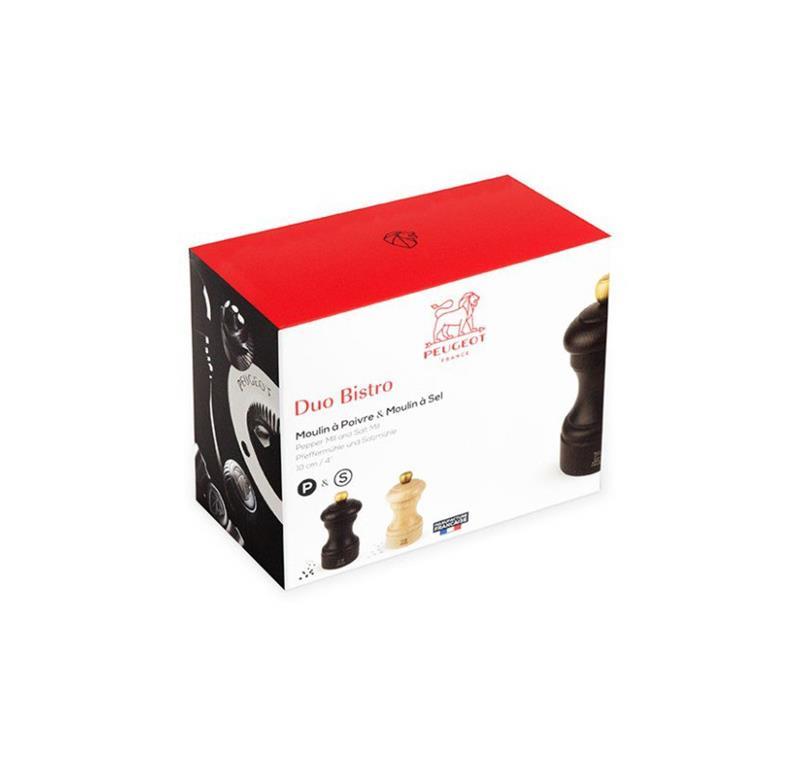 Komplet mlinček za sol in poper Bistro / 10cm