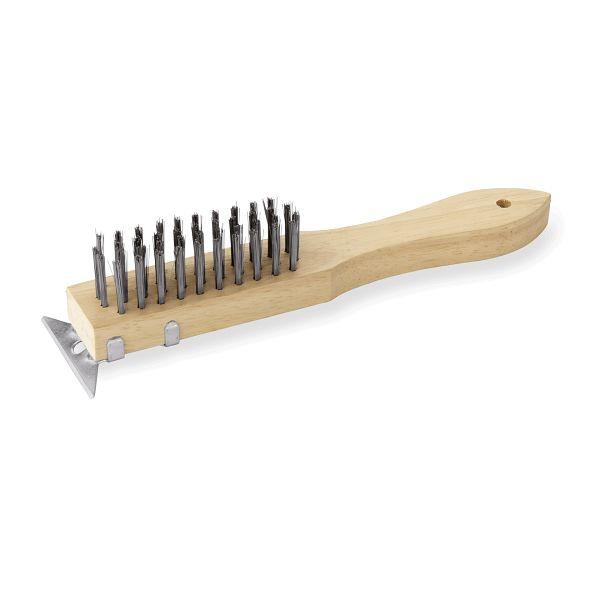 Krtača za žar in peči / trda / 28cm