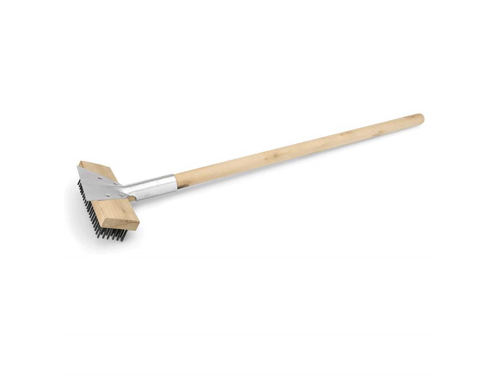 Krtača za krušno peč / 75cm / S strgalom