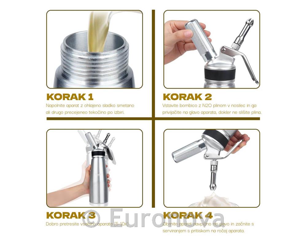 Aparat za smetano / Master Whip / 0.5L