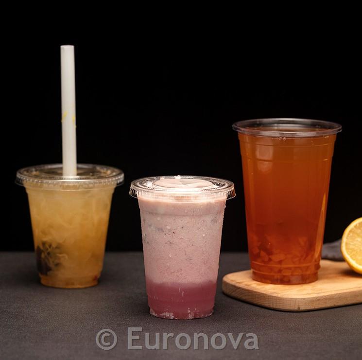 Plastični kozarci / rPET / 250ml / oznaka 0.2L /78mm/ 50kos