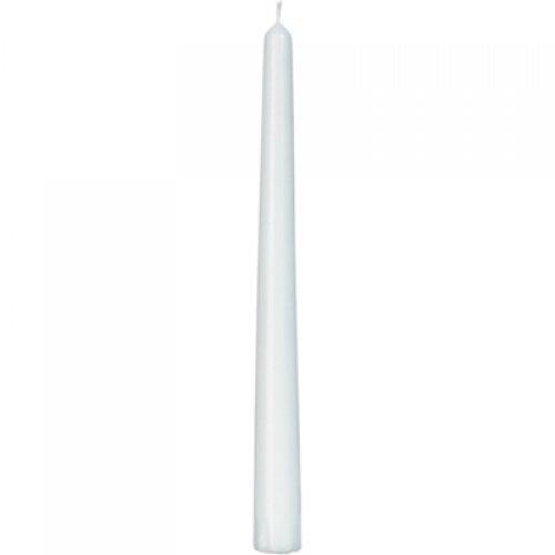 Koničaste (antične) sveče / bele / 50kos / 25cm / 7ur