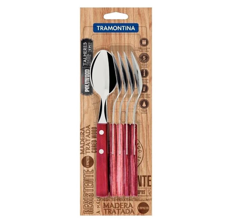 Polywood jedilna žlica / 6kos / 20cm