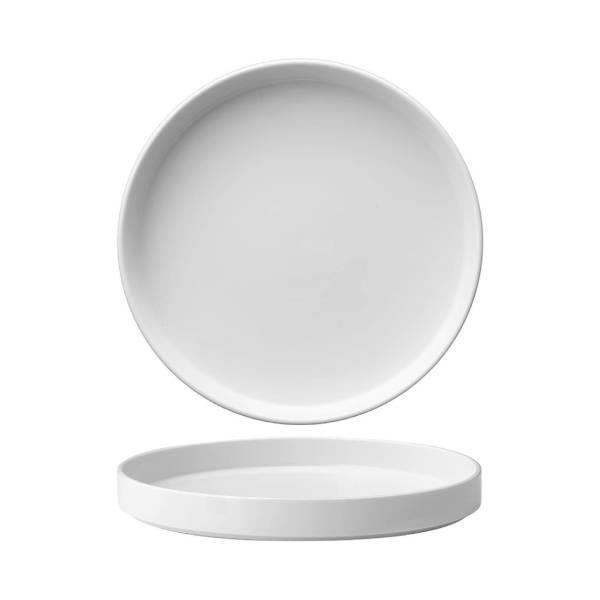 Oslo plitki krožnik / 28cm / belo matiran / 6kos