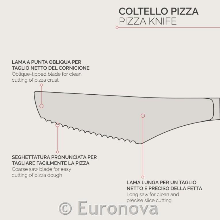 Cateri nož za pizzo / 12kos