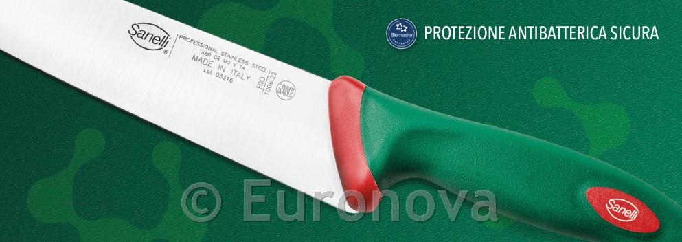 Nož za pršut in lososa / 31cm / rebrast / Biomaster