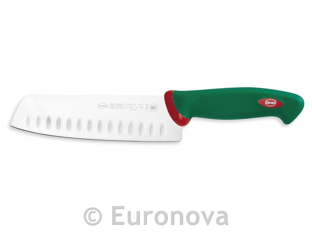 Japonski nož / 18cm / rebrast / Biomaster