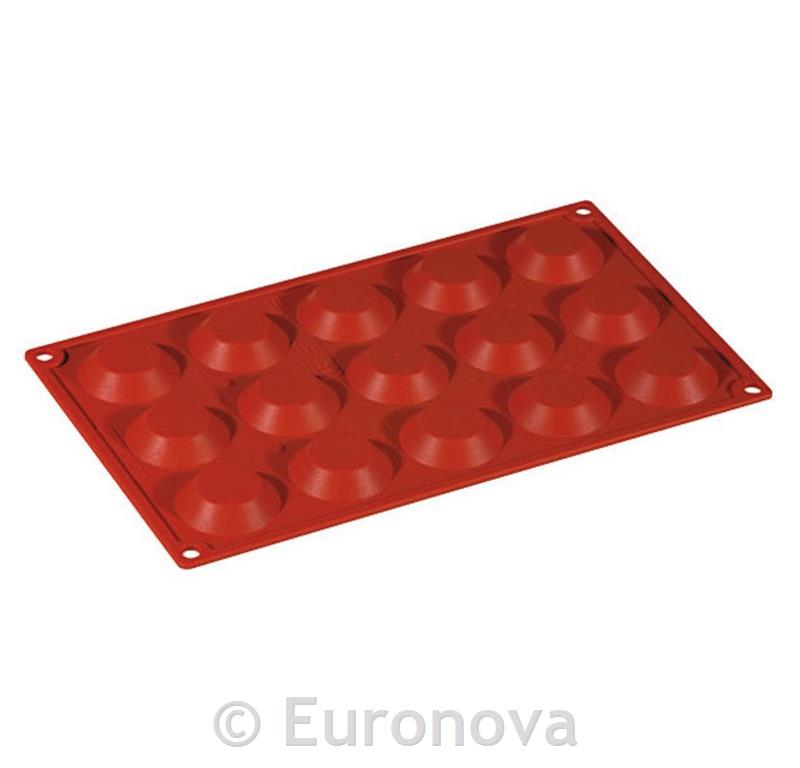 Silikonski model tartlet / 15 vtisov / 50x15mm