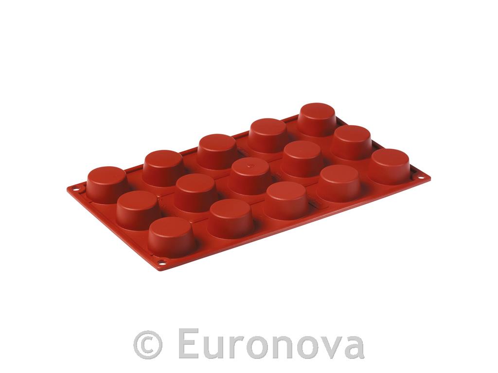 Silikonski model ptifor / 15 vtisov / 40x20mm