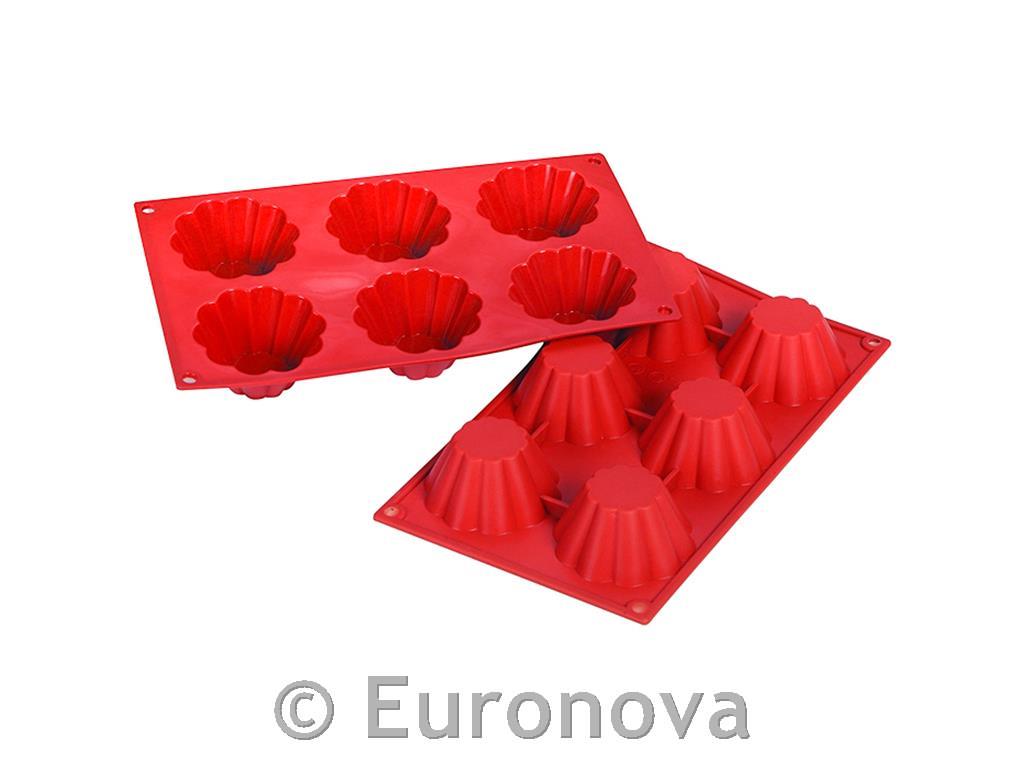Silikonski model pAnna cotta / 6 vtisov / 79x37mm