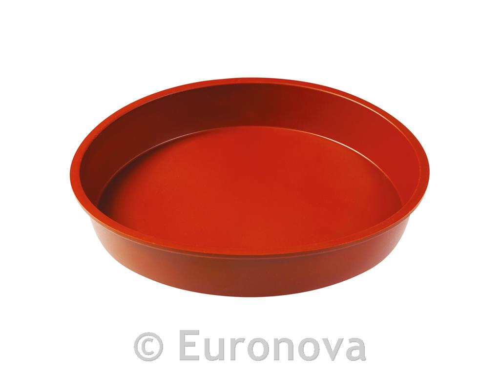 Silikonski okrogel model za torto / 28x5cm