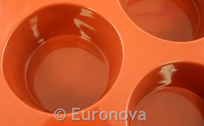 Silikonski model muffin / 5 vtisov / 80x35mm