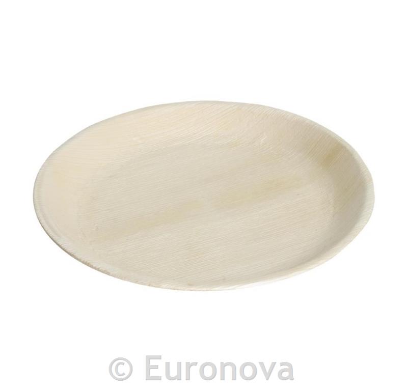 Eko krožnik oval / 29x20cm / palmovi listi / 12kos