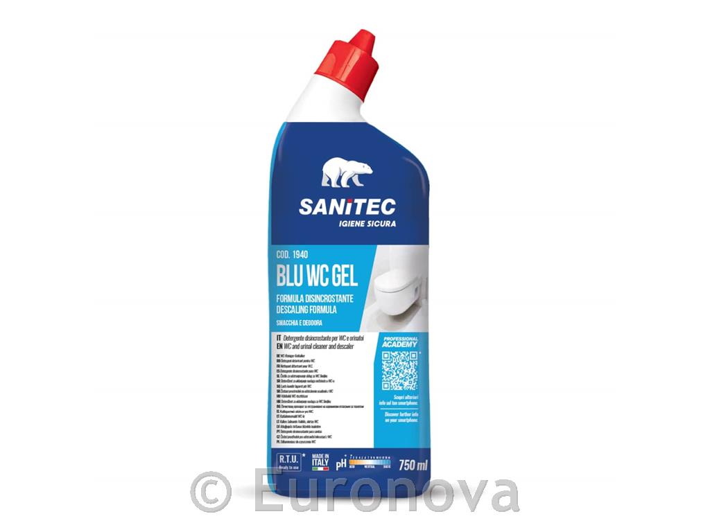 Wc račka gel za odstranjevanje oblog / 750ml
