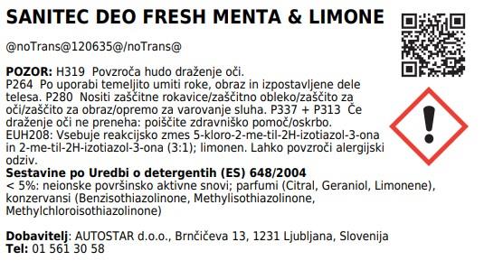 Osvežilec zraka modra perunika / 750ml