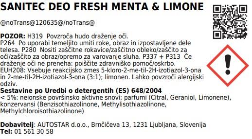 Osvežilec zraka meta limona / 750ml