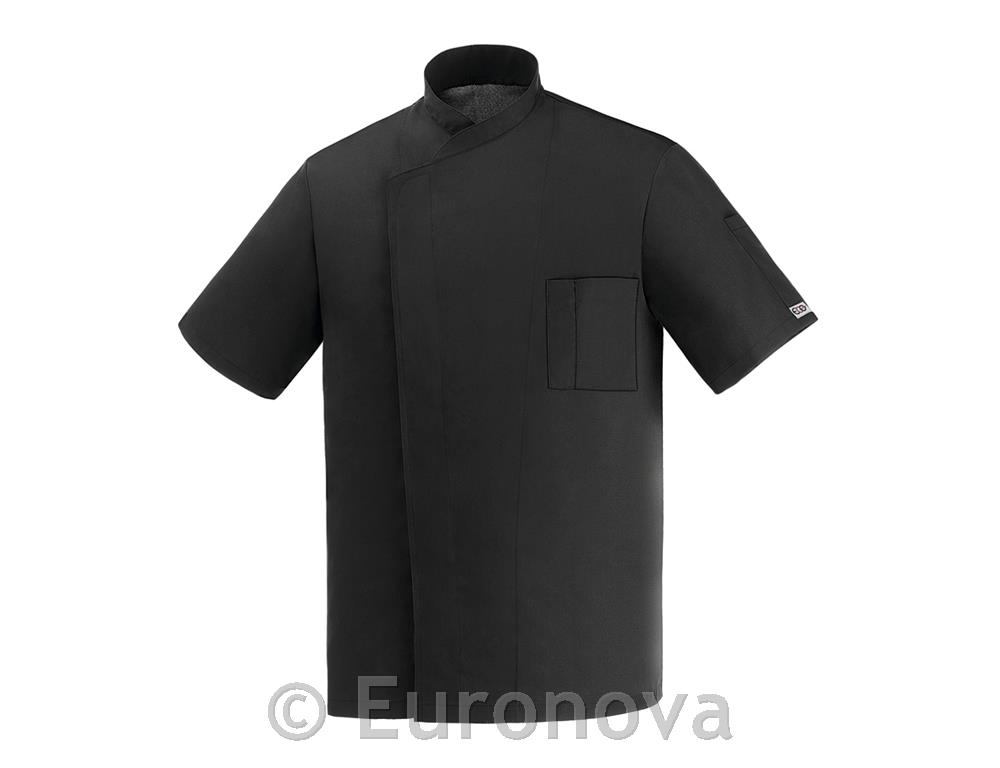 Kuharski jopič / Ottavio / kratek / črn / XL
