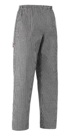 Kuharske hlače / Coulisse pockets / pepita / M