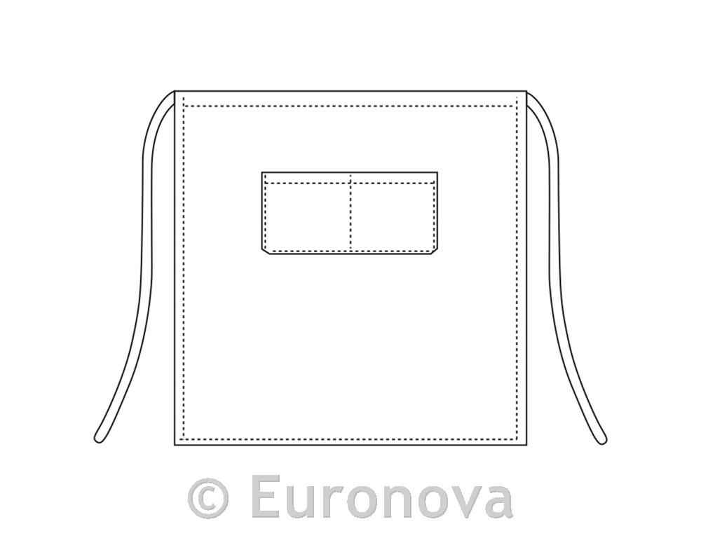 Natakarski predpasnik / 70x70cm / bel / 2kos
