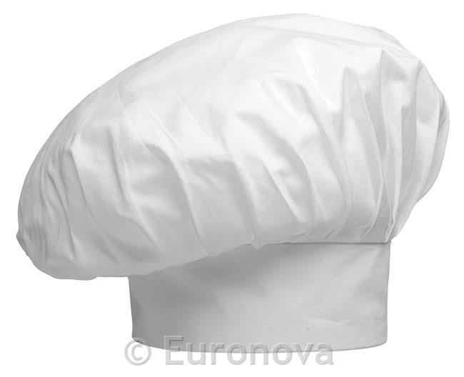 Kuharska kapa / visoka / bela / 2kos