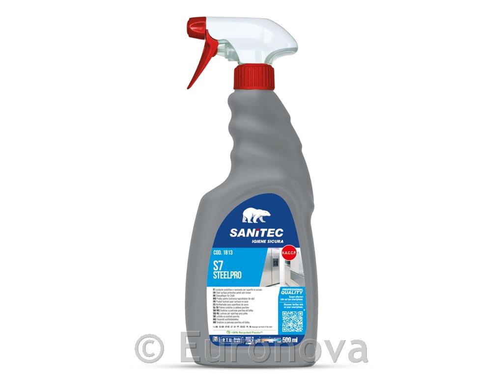 Čistilo za jeklo / 500ml / loščilo