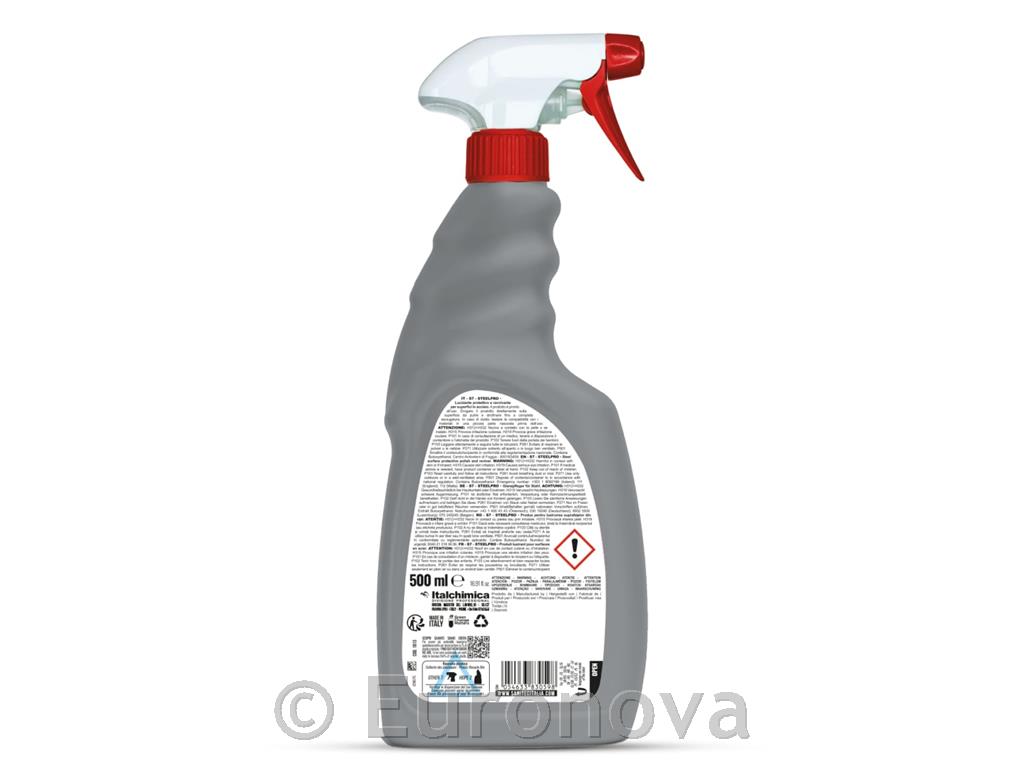 Čistilo za jeklo / 500ml / loščilo