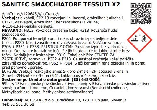 Odstranjevalec madežev greasy X2 / 500ml