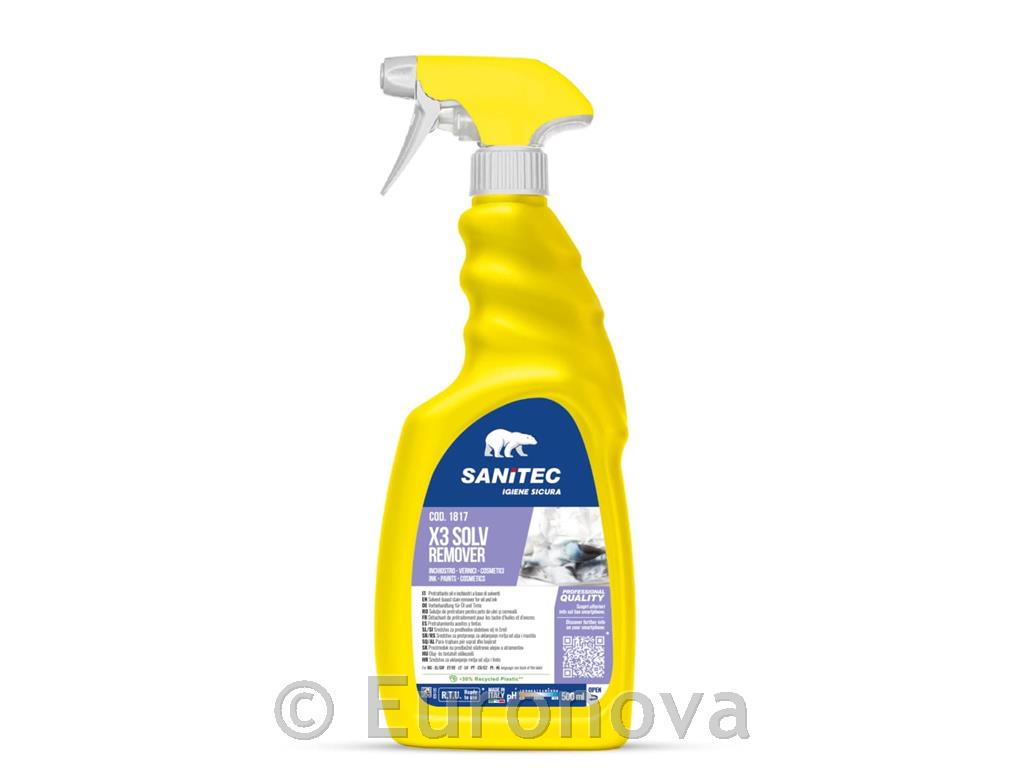 Odstranjevalec madežev črnila in olja X3 / 500ml