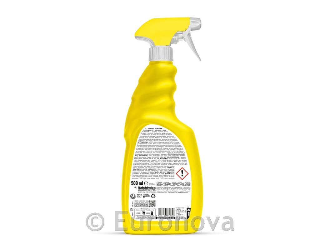 Odstranjevalec madežev črnila in olja X3 / 500ml