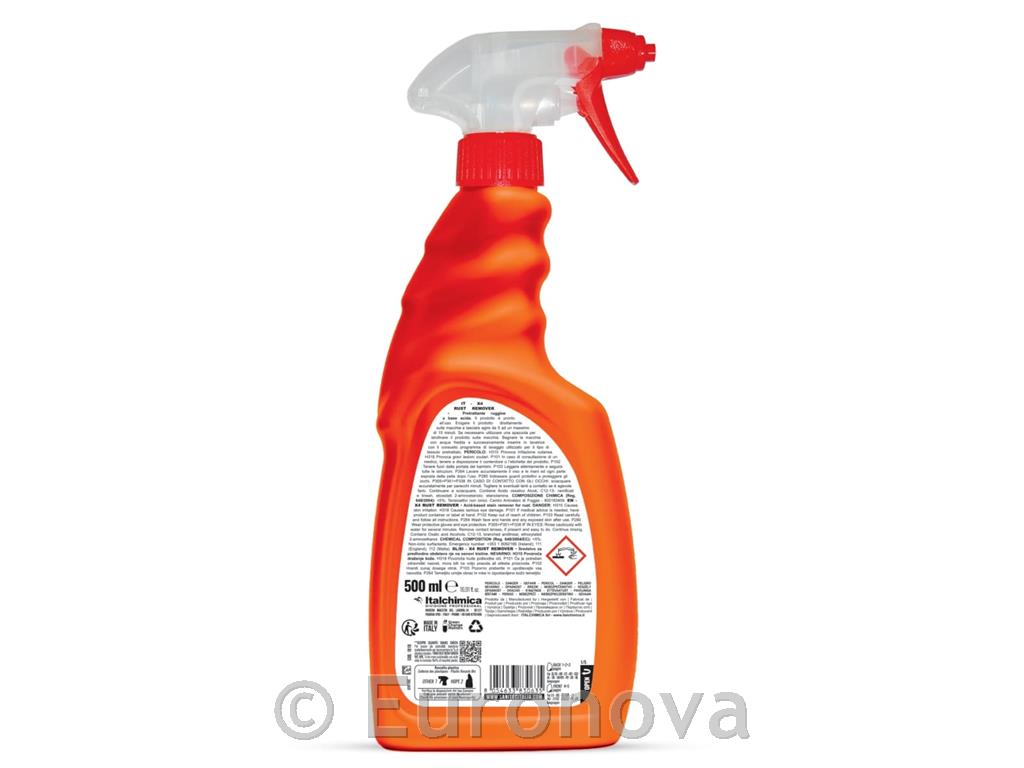 Odstranjevalec madežev rje X4 / 500ml