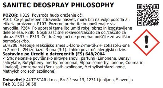 Osvežilec zraka philosophy / beli mah / 300ml
