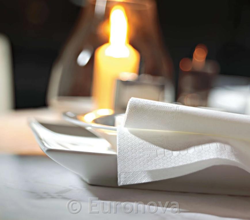 Servieti / 2-slojni / 33x33cm / beli / 250kos
